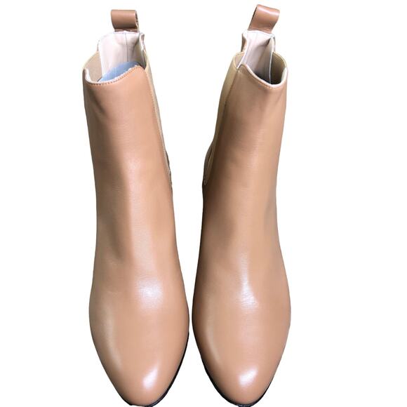 Kahmune Mila Bootie Leather Tan NEW 9 US - Picture 3 of 9